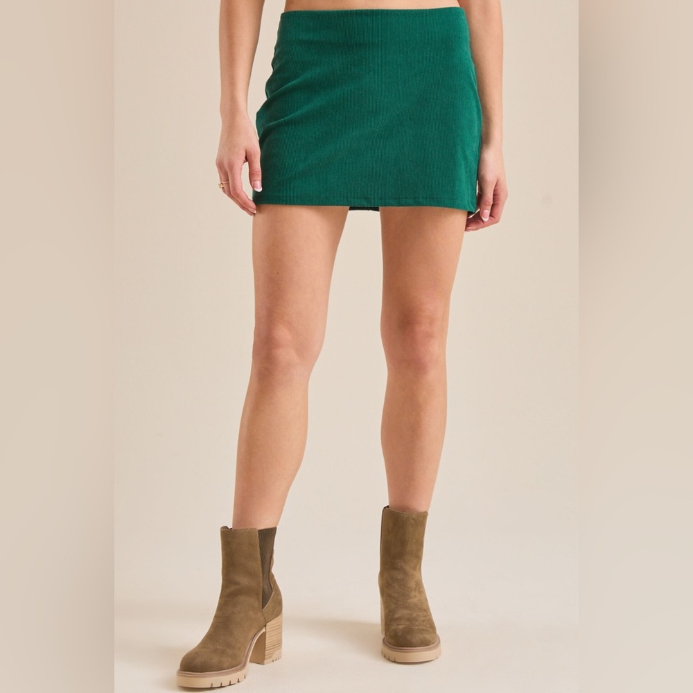 NWT Ensley Corduroy Mini Skirt